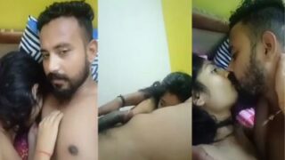 Cowok kekar nikmati malam panas penuh gairah bersama pacar manisnya