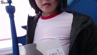 Korea – Main Peran Pacar Seksi dengan Stoking Hitam yang Menggoda