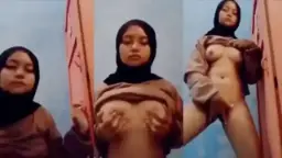 Gadis Berjilbab Masih SMP, Payudara Montok dan Sensual