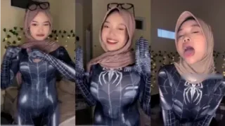 Kostum Spiderwoman Panas yang Menggoda dan Menggairahkan