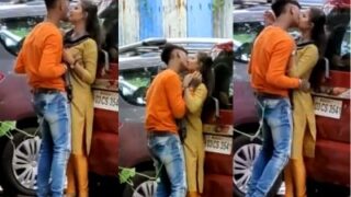 Pasangan Desi bercinta liar di tempat umum