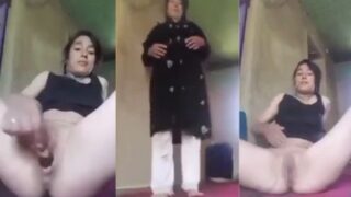Video panas Pakistan: Wanita Pashto memuaskan diri dengan terong