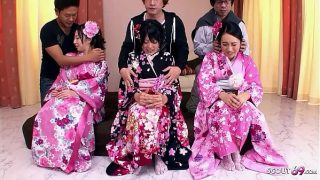 Pesta Seks Langka Jepang dengan Tiga Remaja JAV Imut yang Memiliki Bulu Kemaluan Lebat