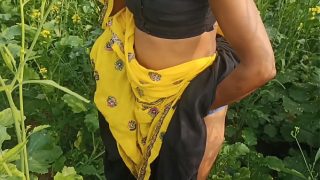 सरसों के खेत में ममता को उसके पति ने मौका देखकर जबरदस्त जंगली चुदाई दी, बाहर खुले में साफ हिंदी आवाज में
