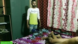 Gadis India panas ketahuan ngentot dengan cowok ber-pantat besar! suara Hindi jelas terdengar
