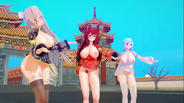 Gadis Virtual MMD Bergoyang Hot Sambut Imlek 【KKVMD】 (Karya 熊野ひろ)