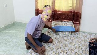 Video panas bhabhi desi ngentot, adegan ranjang bhabhi seksi