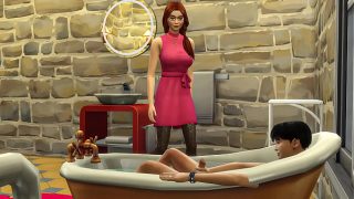 Ibu Tiri Menangkap Basah Anak Tirinya Sedang Masturbasi di Kamar Mandi – Mereka Berdua Akhirnya Bercinta di Kamar Mandi