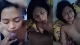 Gadis Dusur Ganas Bercinta dengan Kekasihnya