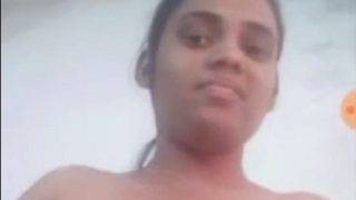 Gadis India bugil video call panas