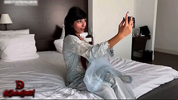 Aaliyah Yasin Tersedak dan Ngiler di Atas Kontol Gede Shadow Dimitri!