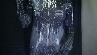 NGENTOT GILA CEWEK INDO COSPLAY SPIDERMAN, MEMEKNYA BASAH BANGEET SAMPE BECEK!