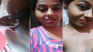 Desi cewek kirim video mesum ke selingkuhan, bikin bf Hindi-nya malu setengah mati