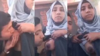 Video panas cowok ngesek payudara ibu tiri Desi