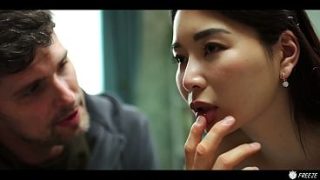 Gadis Kpop Asia Imut Ngeces Air Mani – Cewek Jepang Dibegoin Muka Beku Sambil Digercek
