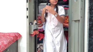 Gadis India paling hot ngentot sama cowok, suara hindi jelas bikin makin basah