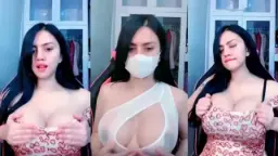 Alondra Uting coklat, toket gede jumbo bikin ngaceng.