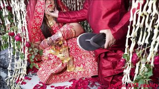 Malam pertama pernikahan India, ngewe panas di ranjang pengantin, cerita Hindi bikin makin bernafsu