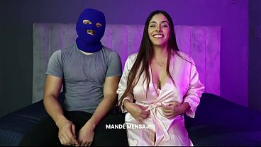 Istriku kasih blowjob pake tetek barunya ke kontol gede