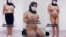 Cewe hijab abis pulang kerja langsung colmek sampe basah