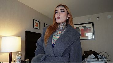 Jesse si Cewek Asia Tattoan dan Lidah Bercabang, Ngeyel Nggak Mau Jalan-Jalan, Malah Minta Kontol Kakak