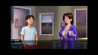 Ibu Tiri Melirik ke Belakang…Lalu Bungkam, Mulus Banget (18+) | Event Rute Baru | Summertime Saga
