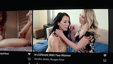 Semua Cewek Pijat – Seru Scissoring Panas Antara Dua Gadis Montok, August Skye dan Sarah Arabic