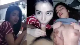 Abg seksi lagi enak-enak ngewe bareng pacar, nafsu menggila.