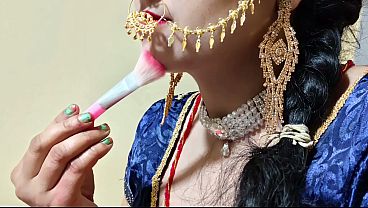 Malam pertama pengantin baru India, ngewe panas penuh gairah, suara desahan Hindi bikin makin erotis, video MMS bokep India